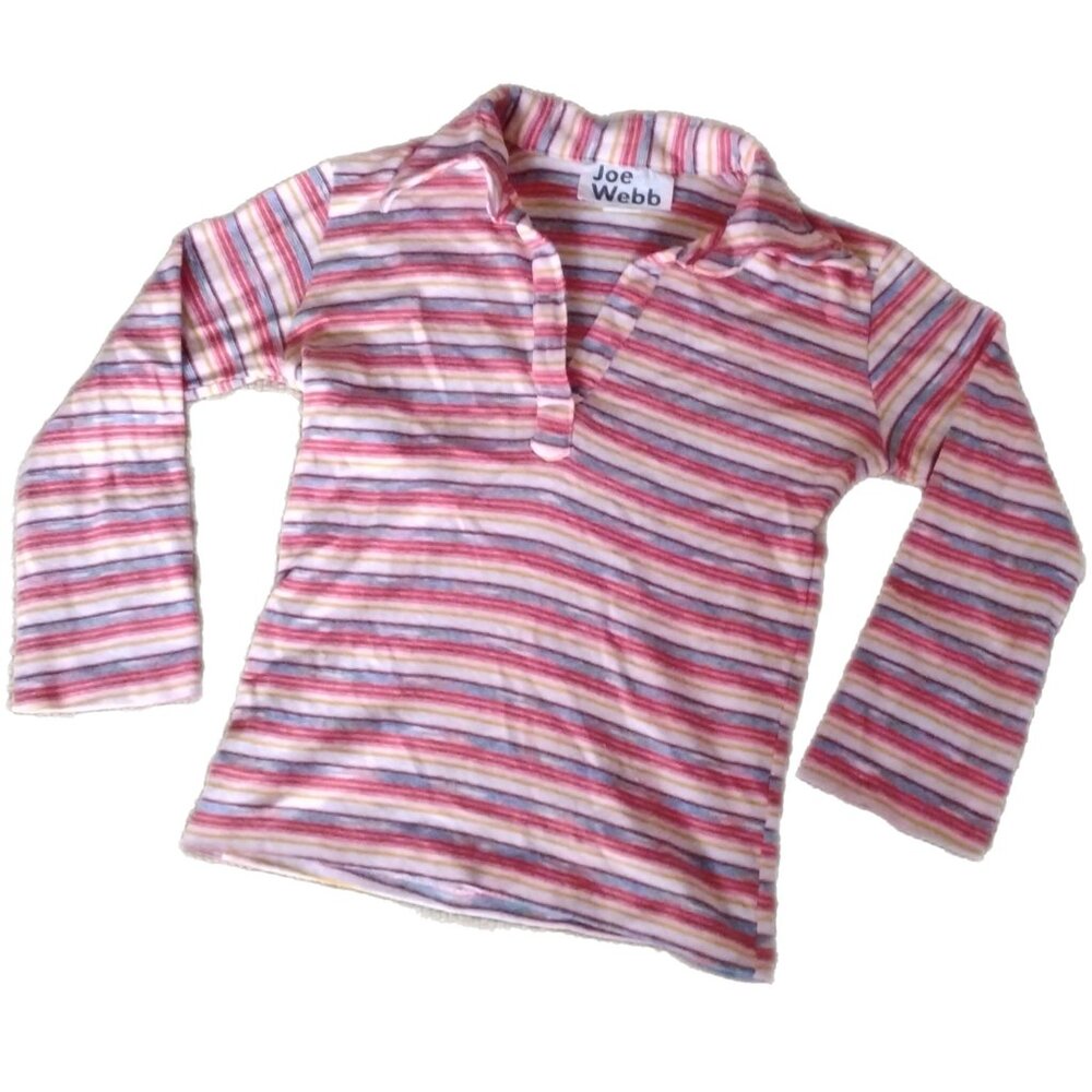 Vintage Joe Webb Striped Polo Shirt